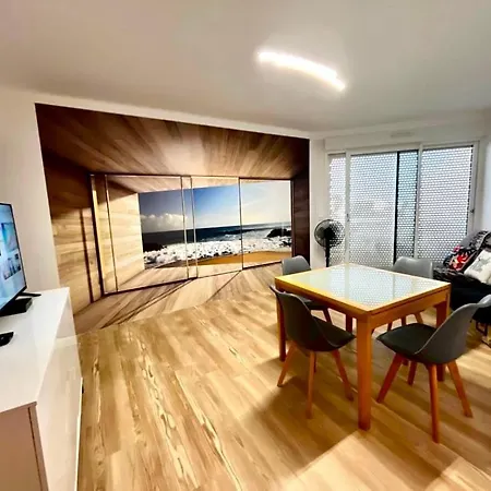 Le Grand Bleu - Vue - Acces - Parking -clim -wifi Apartamento